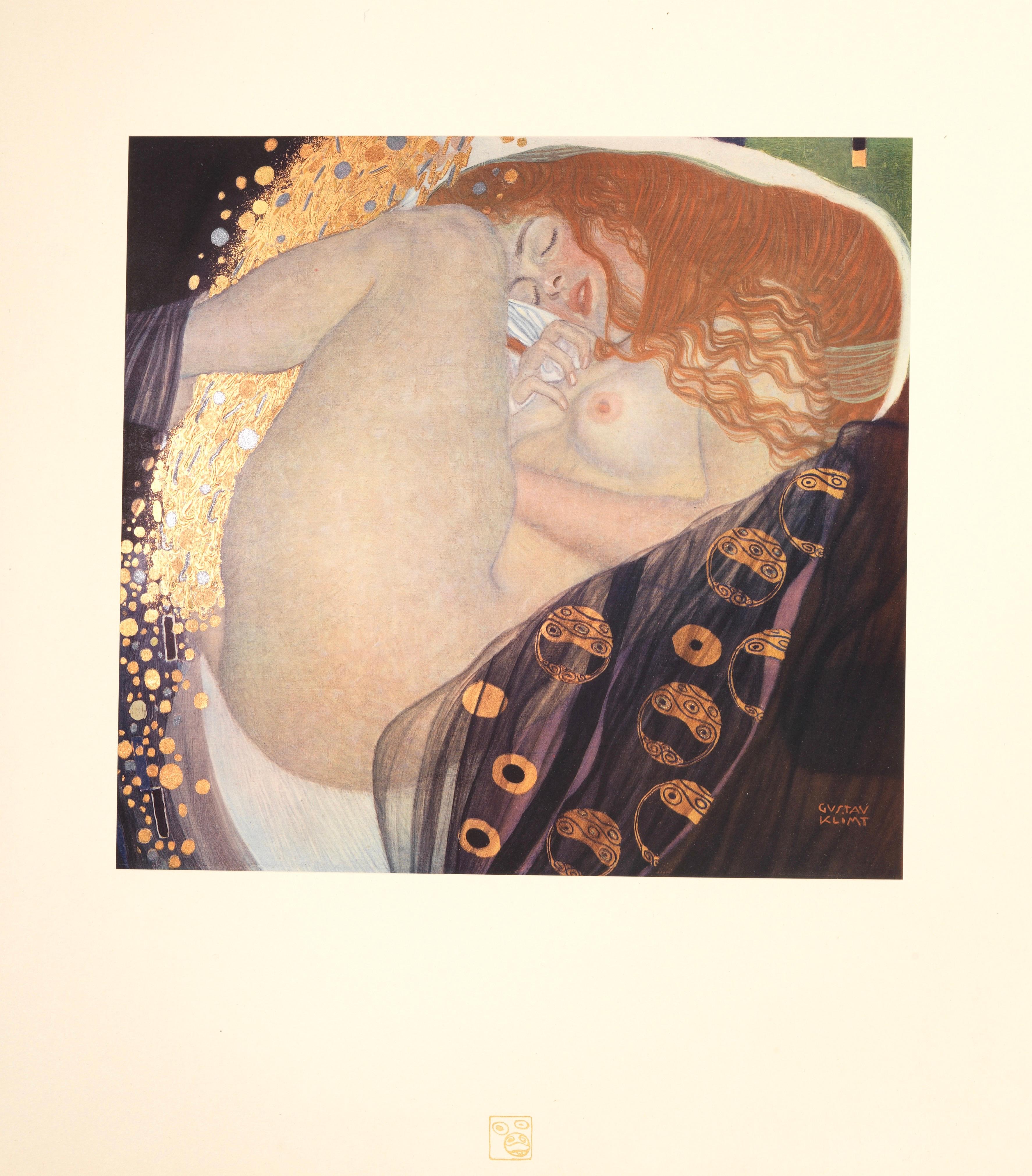 Gustav Klimt, Danae, from The Work of Gustav Klimt, 1918 (after) For Sale 4