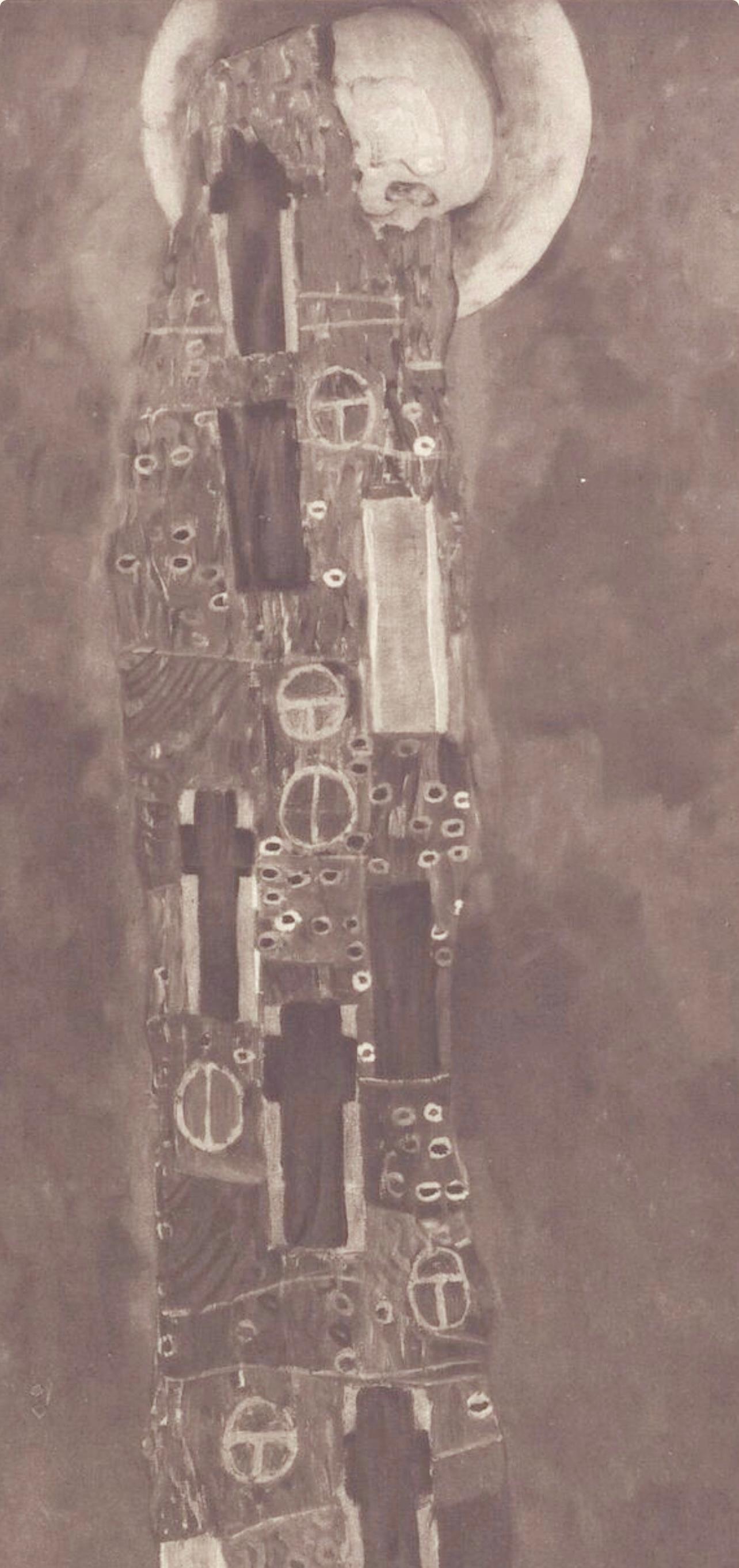 Gustav Klimt, Tod und Leben, aus Das Werk von Gustav Klimt, 1918 (nach) Gustav Klimt 2