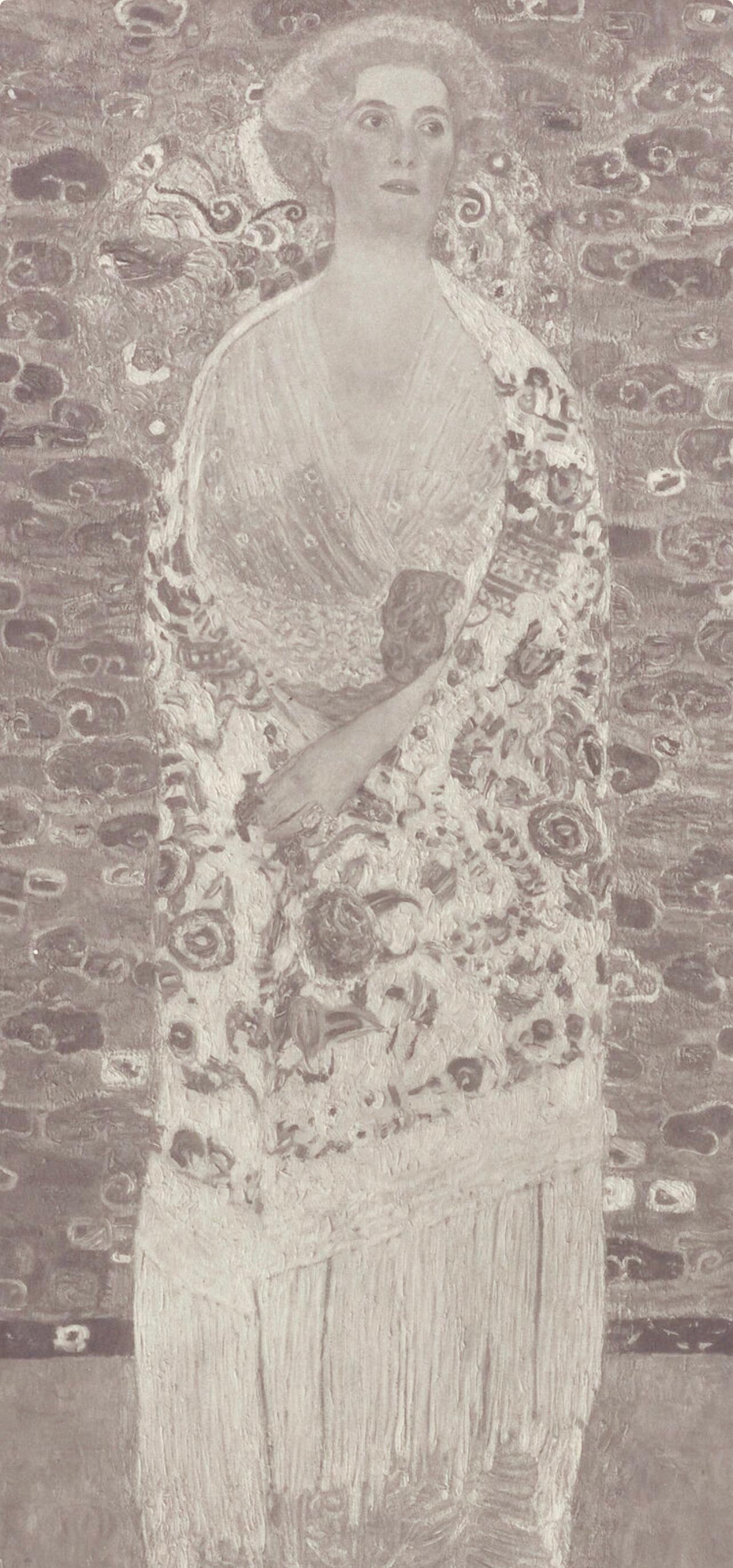 Gustav Klimt, Female Portrait, from The Work of Gustav Klimt, 1918 (after) 1