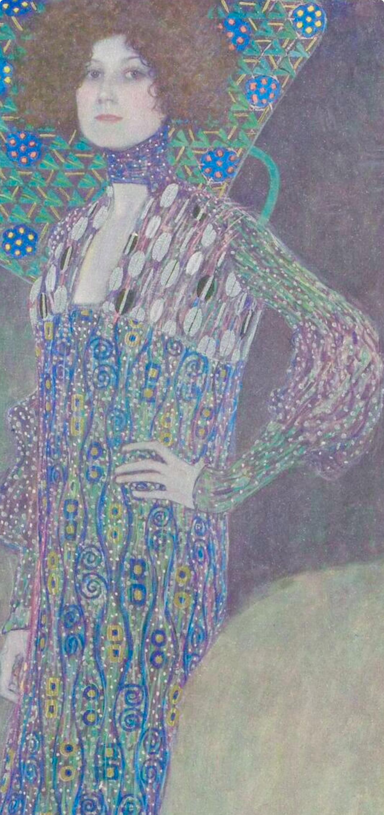 Gustav Klimt, Female Portrait, from The Work of Gustav Klimt, 1918 (after) 1