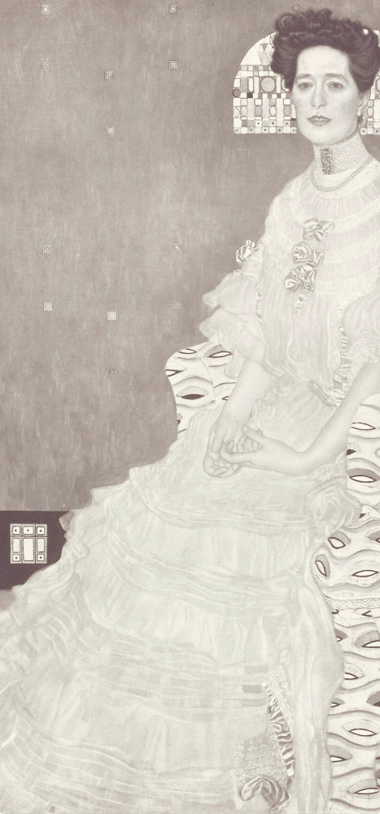 Gustav Klimt, Female Portrait, from The Work of Gustav Klimt, 1918 (after) 2