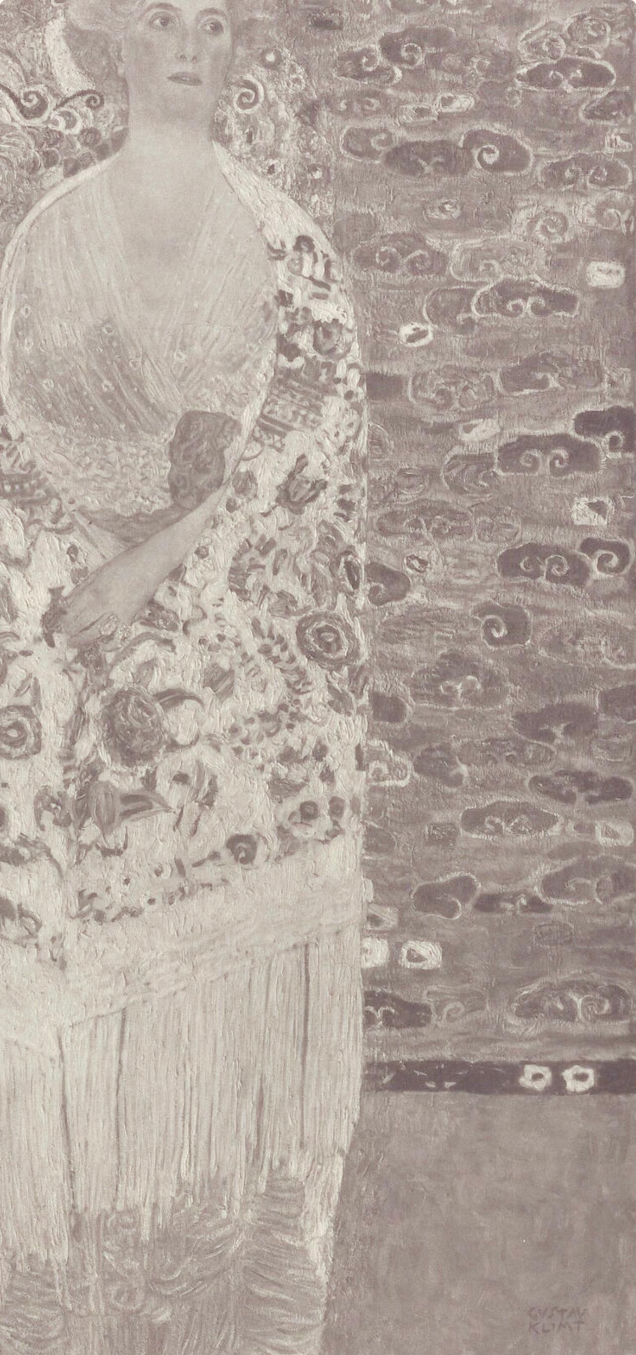 Gustav Klimt, Female Portrait, from The Work of Gustav Klimt, 1918 (after) 2