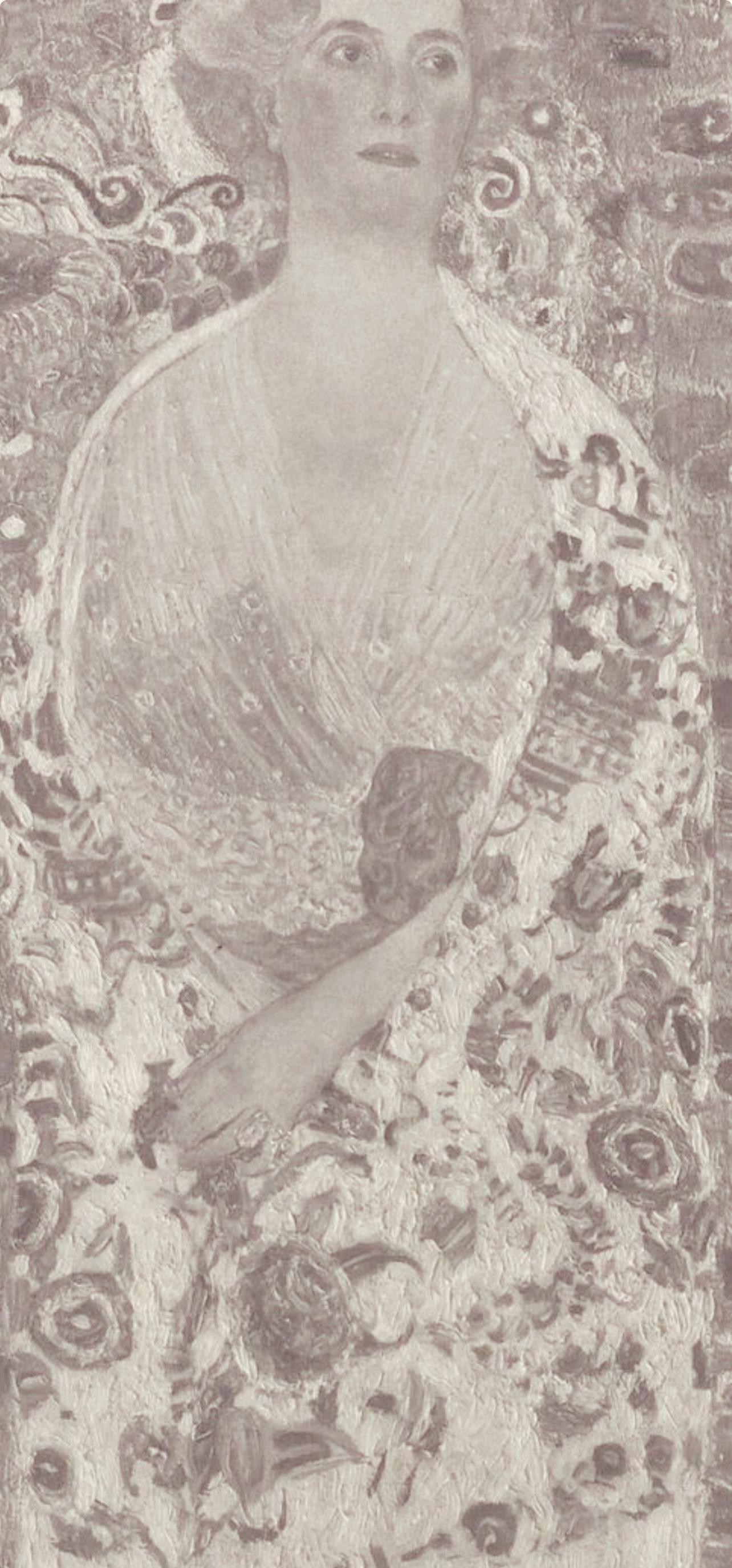 Gustav Klimt, Female Portrait, from The Work of Gustav Klimt, 1918 (after) 3