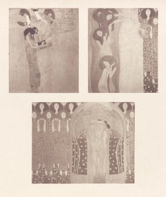 Gustav Klimt, Fragmente aus dem Beethovenfries, 1918 (nach) Gustav Klimt