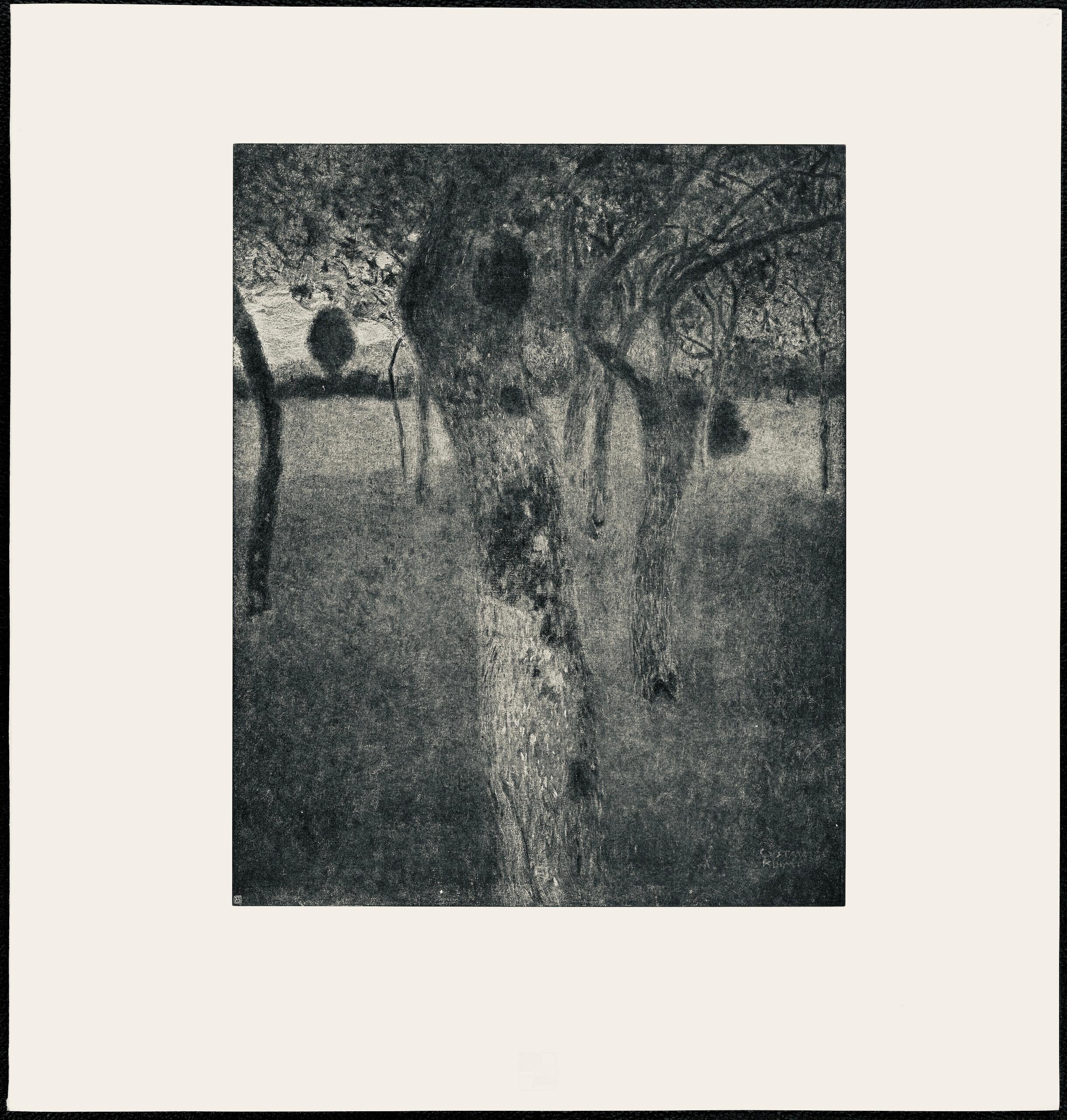 Gustav Klimt, Fruit Trees on the Attersee, 1918 (after) For Sale 4