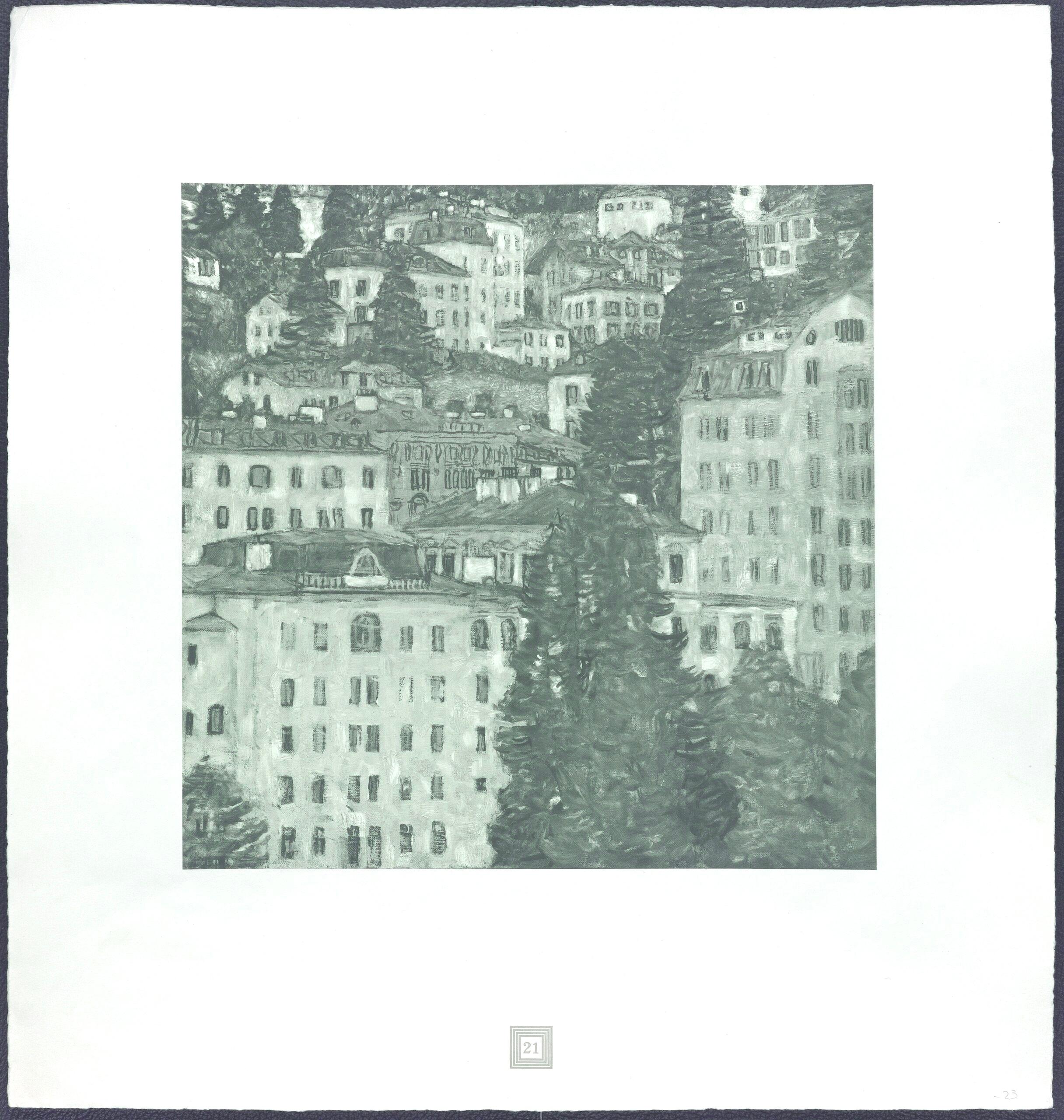Gustav Klimt, Gastein, 1931 (after) For Sale 4