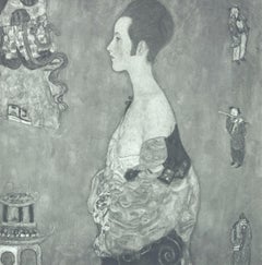 Gustav Klimt, Jeune fille de profil, 1931 (after)