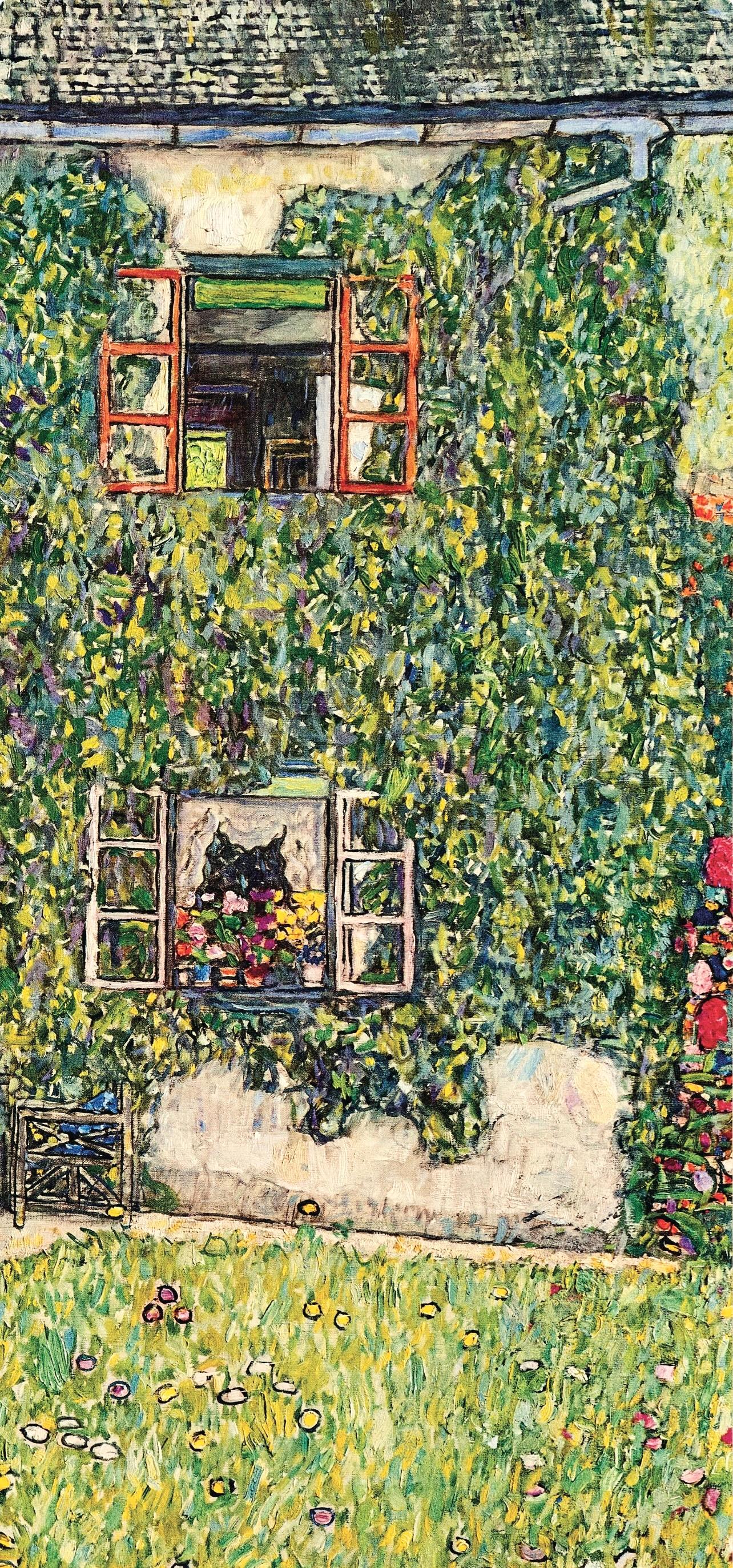 Gustav Klimt, House in a Garden, 1931 (after) 3