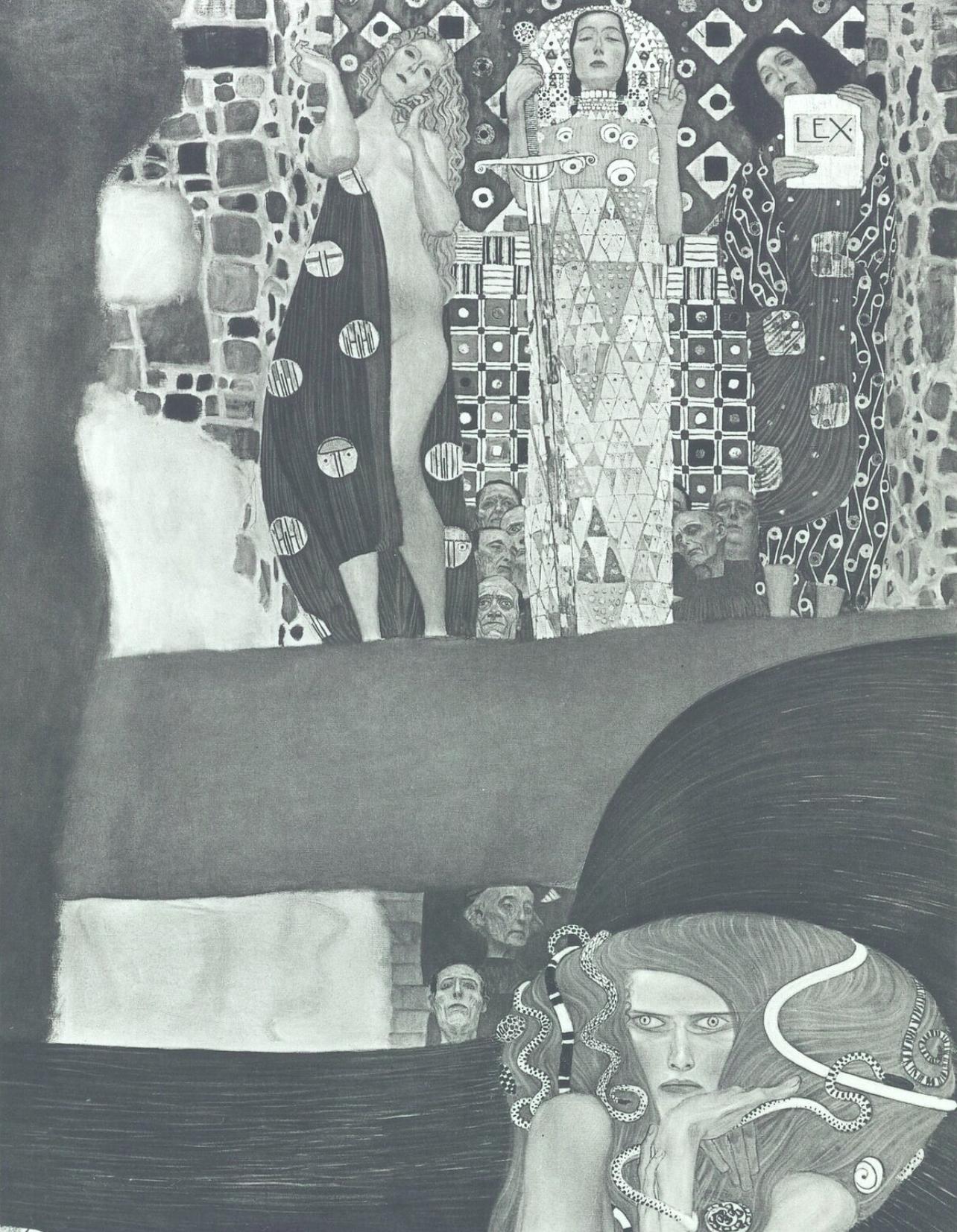 Gustav Klimt, Jurisprudence, 1931 (after)