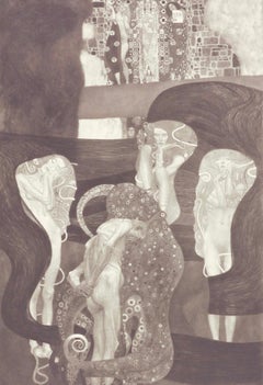 Gustav Klimt, Jurisprudenz, aus Das Werk von Gustav Klimt, 1918 (nach) Gustav Klimt
