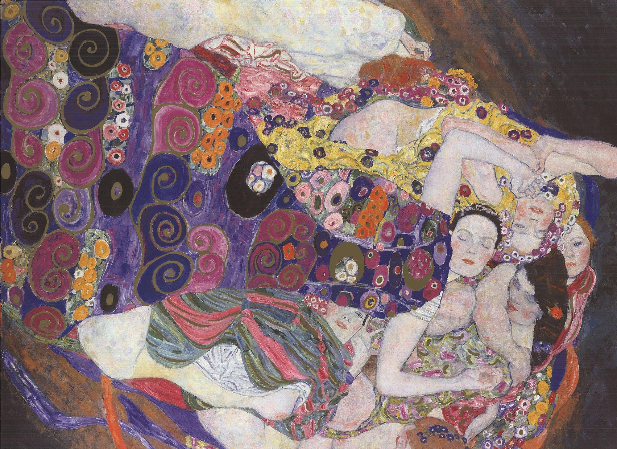 gustav klimt purple