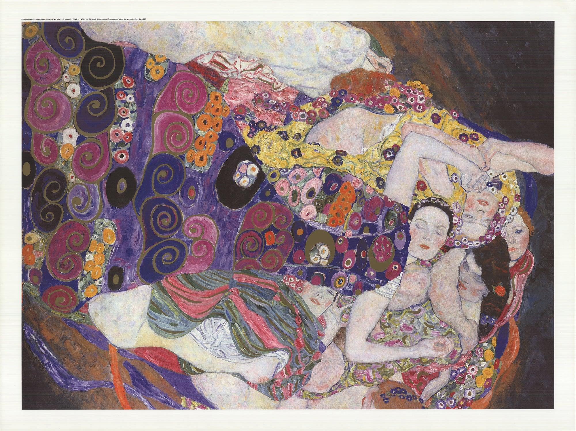 le vergini klimt