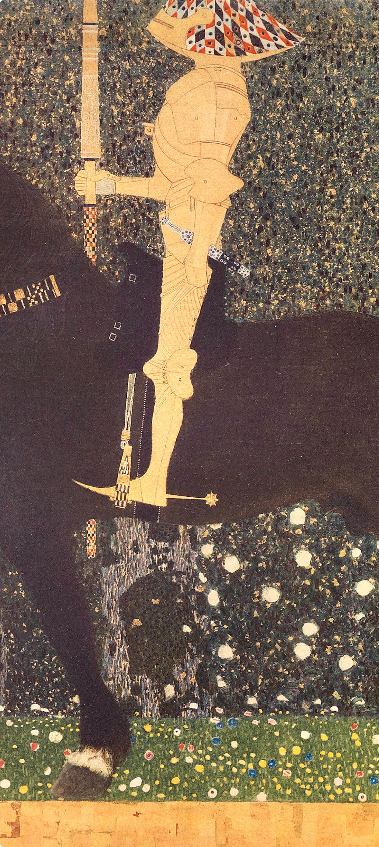 Gustav Klimt, Life Is a Struggle, from The Work of Gustav Klimt, 1918 (after) For Sale 2