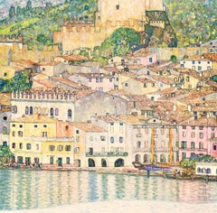 Gustav Klimt, Malcesine sur le lac de Garde, 1931 (after)