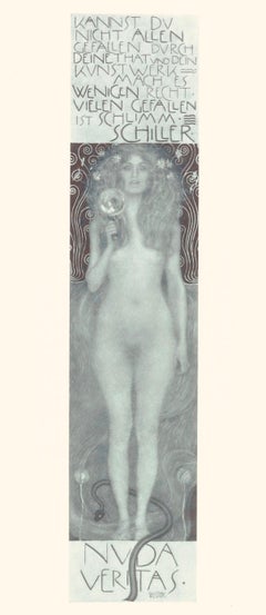 Gustav Klimt, Akt der Wahrheit, aus Das Werk von Gustav Klimt, 1918 (nach) Gustav Klimt