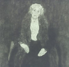 Gustav Klimt, Retrato de una anciana, 1931 (after)