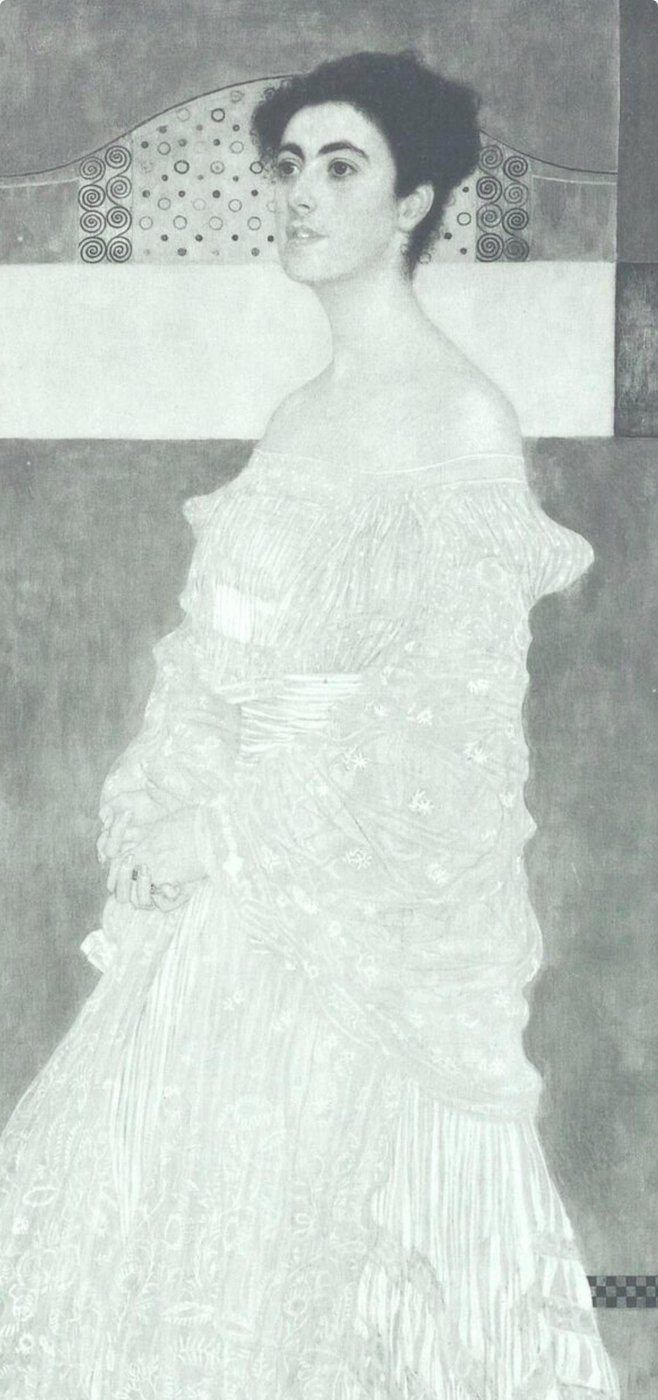 Gustav Klimt, Portrait of Baroness Wittgenstein, 1931 (after) 1