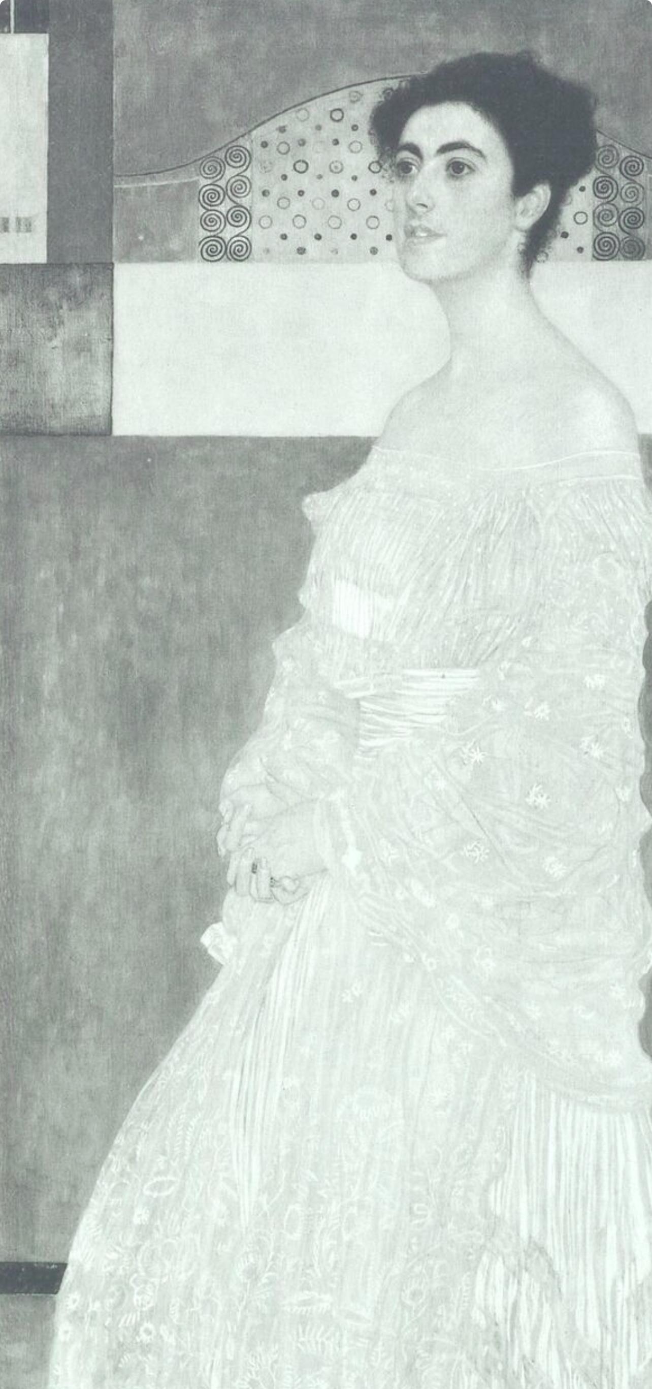 Gustav Klimt, Portrait of Baroness Wittgenstein, 1931 (after) 2