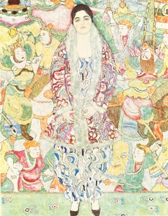 Gustav Klimt, Bildnis der Friederike Maria Beer, 1931 (nach) Gustav Klimt