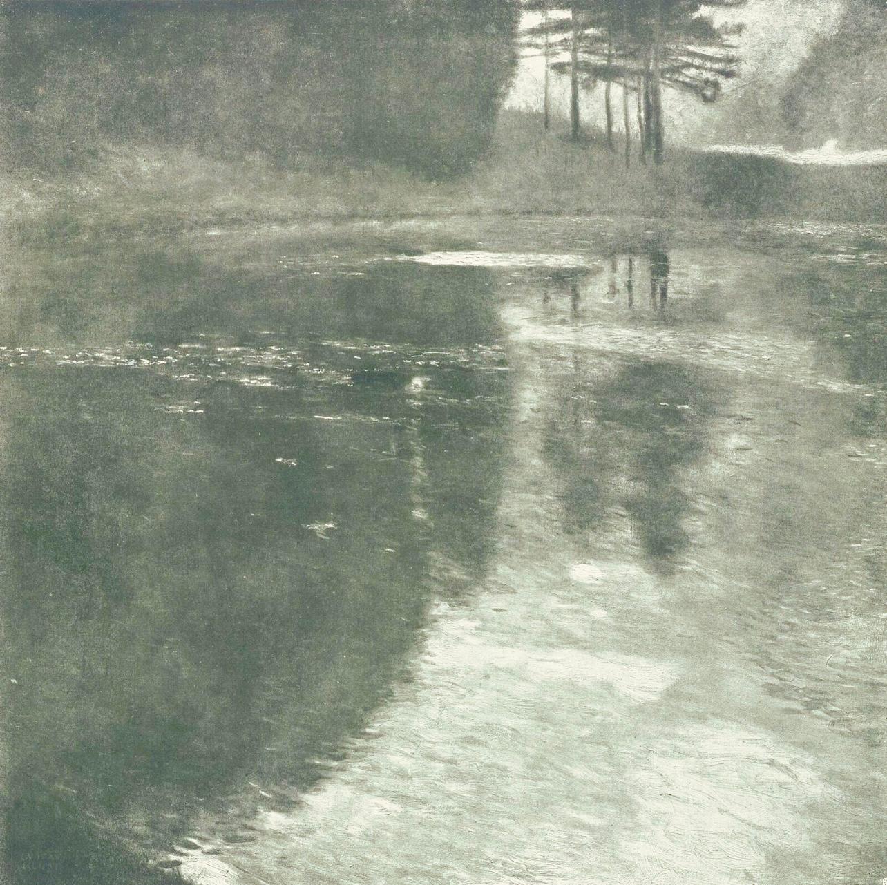 Gustav Klimt, Silent Pond, from The Work of Gustav Klimt, 1918 (after)