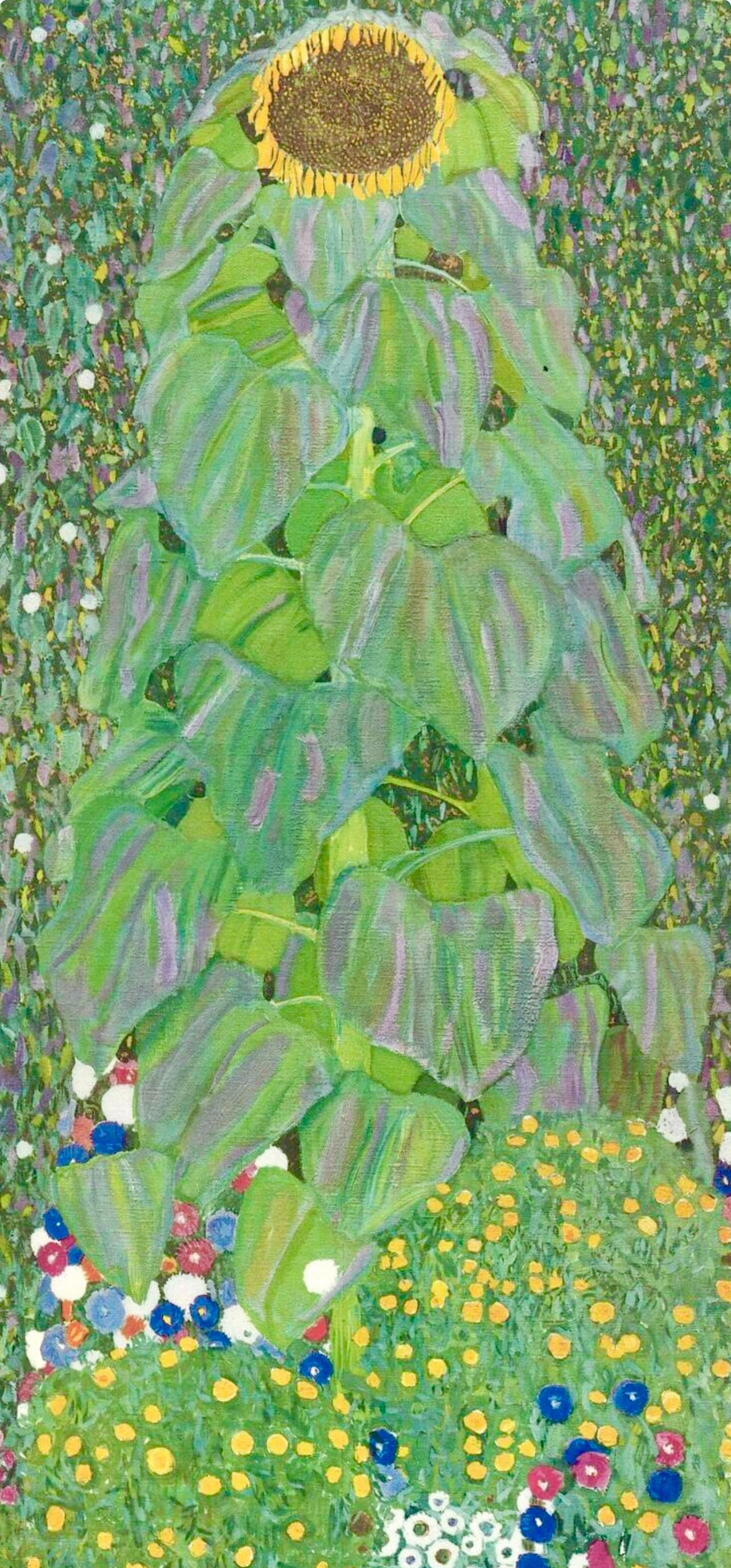 Gustav Klimt, Sunflower, from The Work of Gustav Klimt, 1918 (after) 1