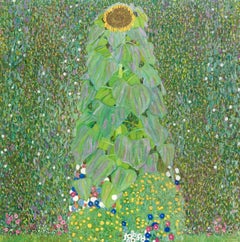 Gustav Klimt, Sonnenblume, aus Das Werk von Gustav Klimt, 1918 (nach) Gustav Klimt