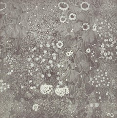 Gustav Klimt, Sonnenblumen, aus Das Werk von Gustav Klimt, 1918 (nach) Gustav Klimt