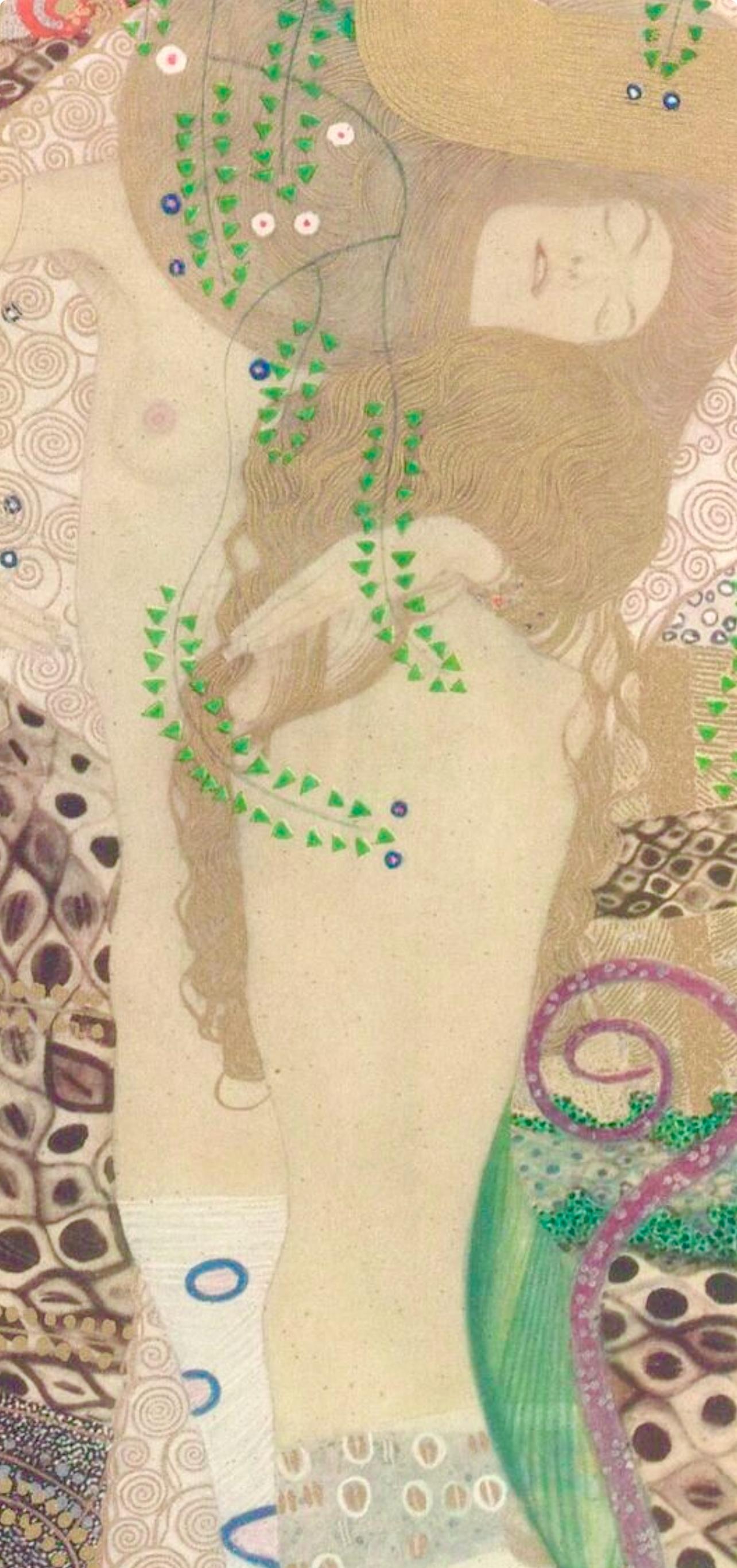 Gustav Klimt, The Friends, from The Work of Gustav Klimt, 1918 (after) For Sale 1