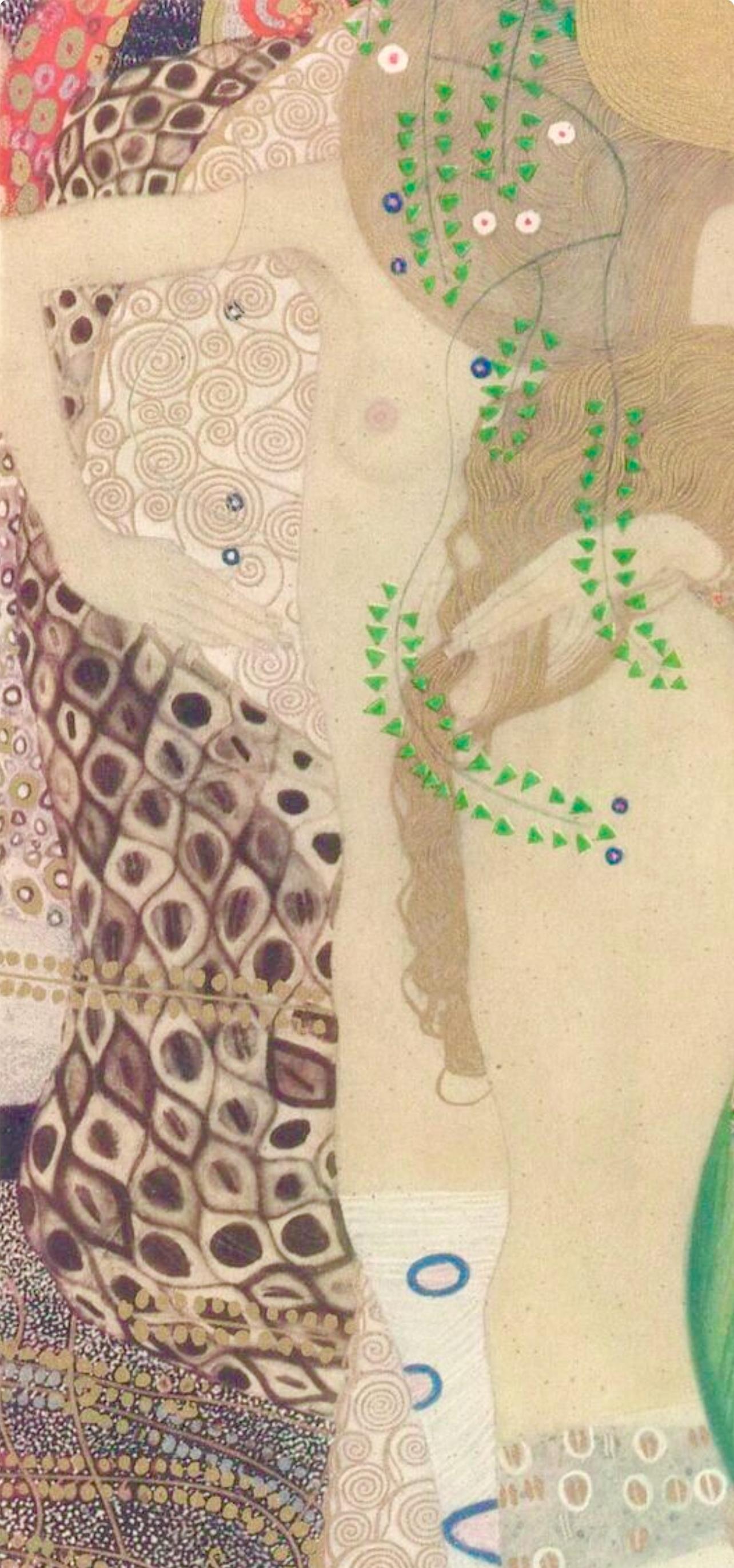 Gustav Klimt, The Friends, from The Work of Gustav Klimt, 1918 (after) For Sale 2