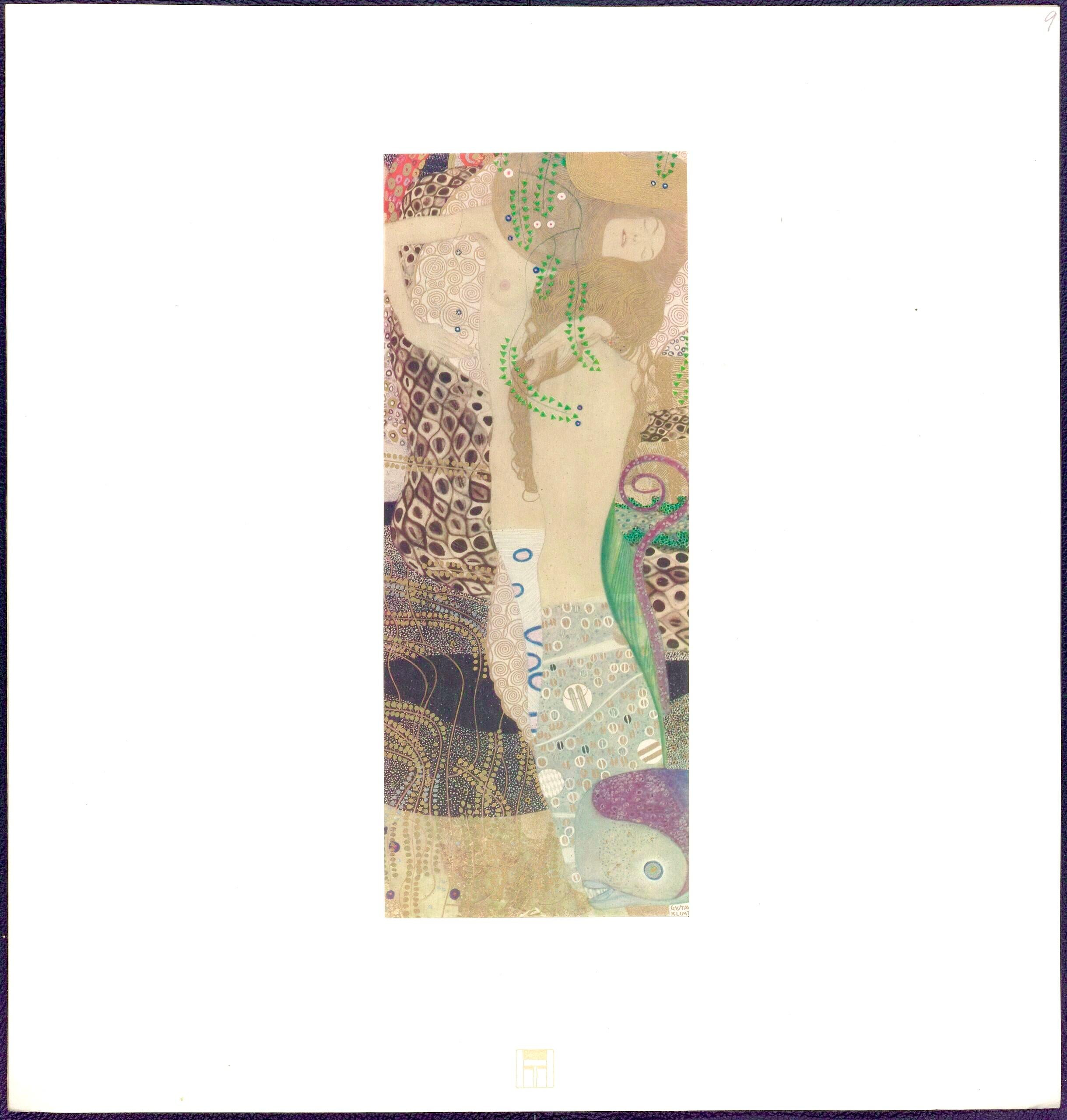 Gustav Klimt, The Friends, from The Work of Gustav Klimt, 1918 (after) For Sale 4