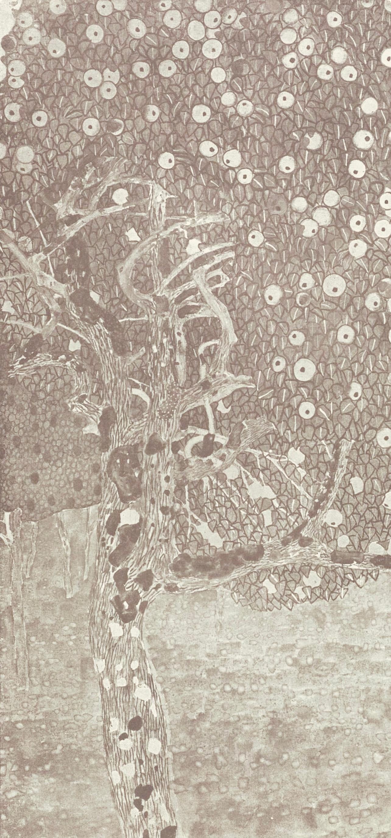 Gustav Klimt, The Golden Apple Tree, from The Work of Gustav Klimt, 1918 (after) For Sale 1