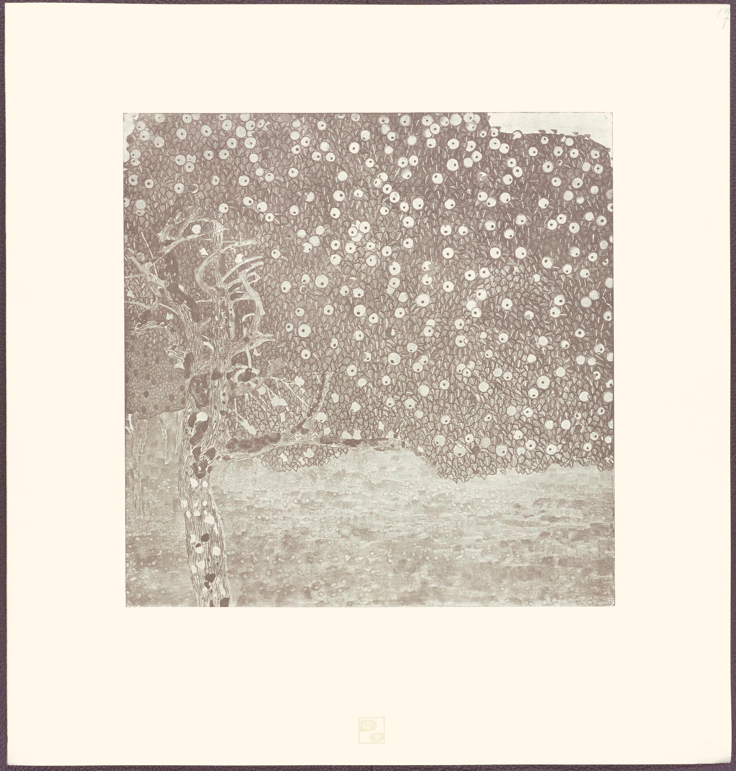 Gustav Klimt, The Golden Apple Tree, from The Work of Gustav Klimt, 1918 (after) For Sale 4