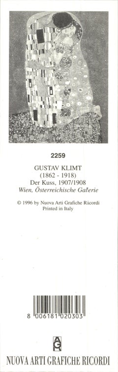 Gustav Klimt 'The Kiss' 1996