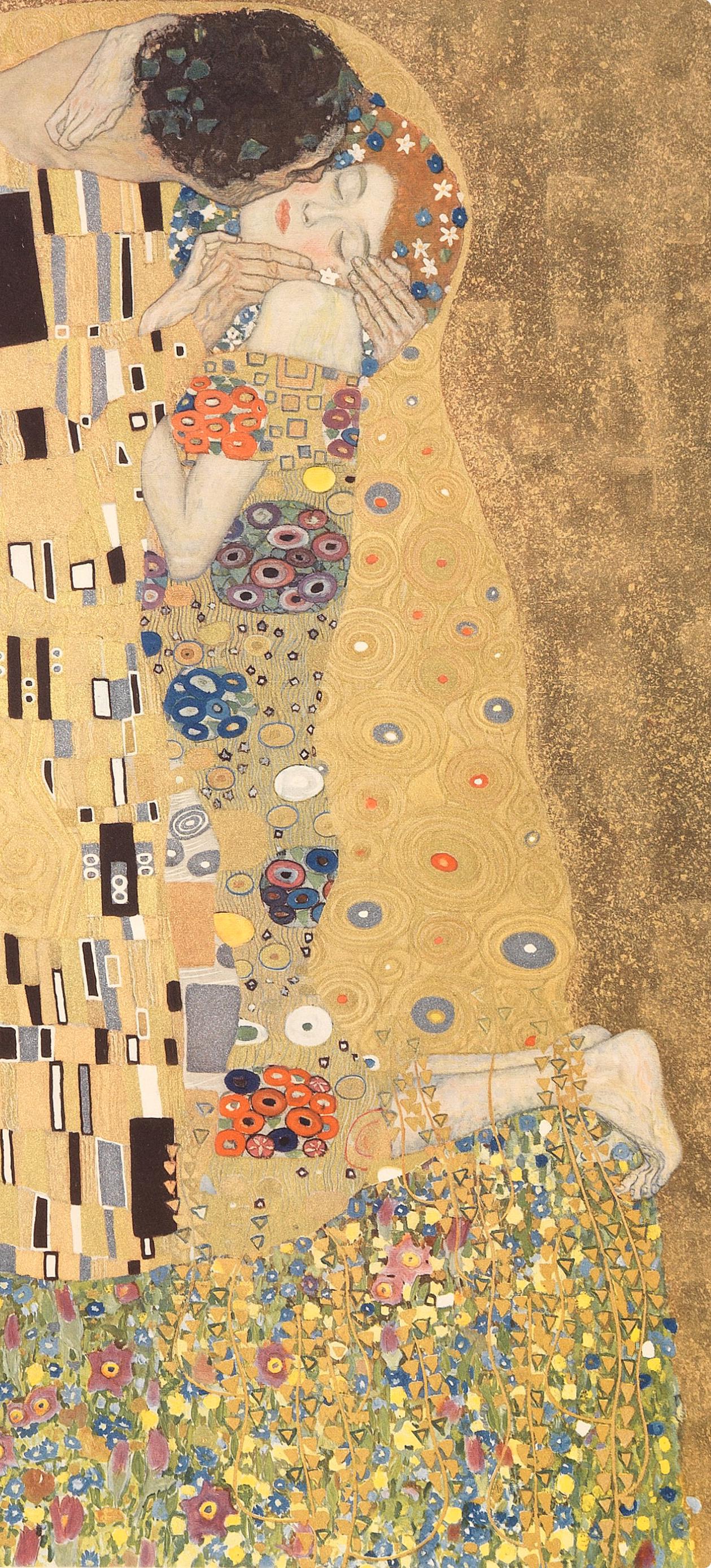 Gustav Klimt, The Kiss, from The Work of Gustav Klimt, 1918 (after) 2