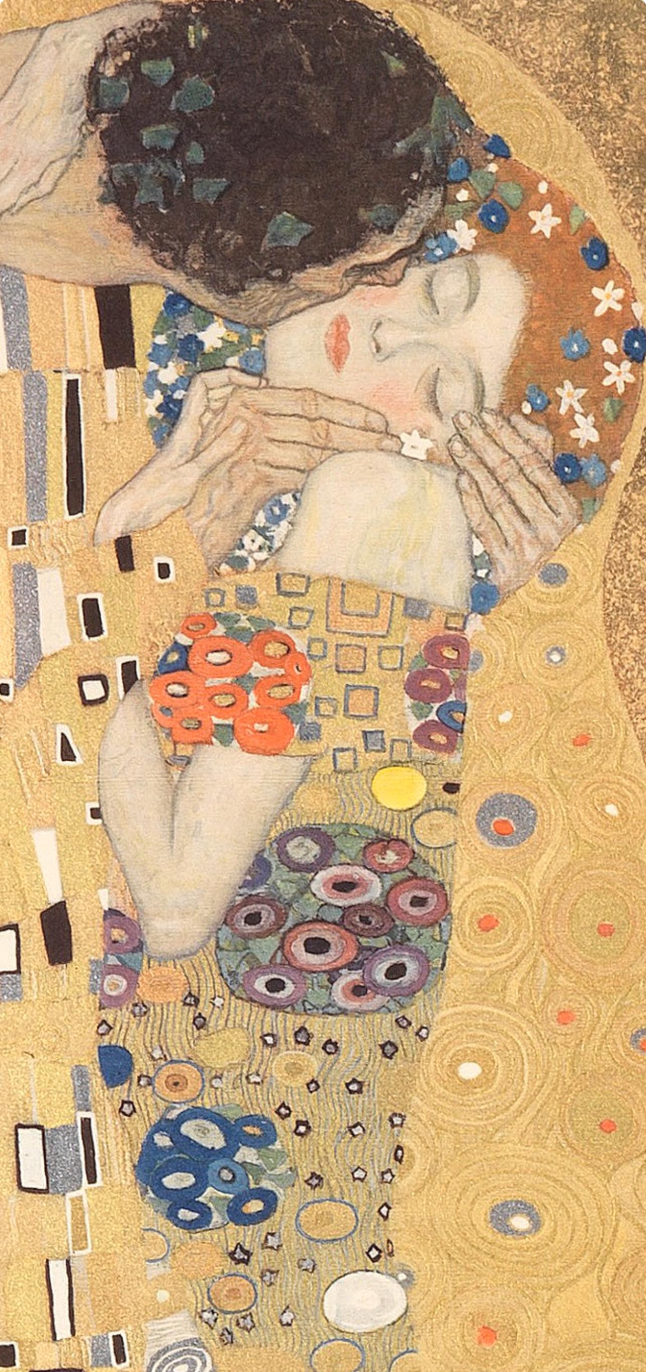 Gustav Klimt, The Kiss, from The Work of Gustav Klimt, 1918 (after) 3
