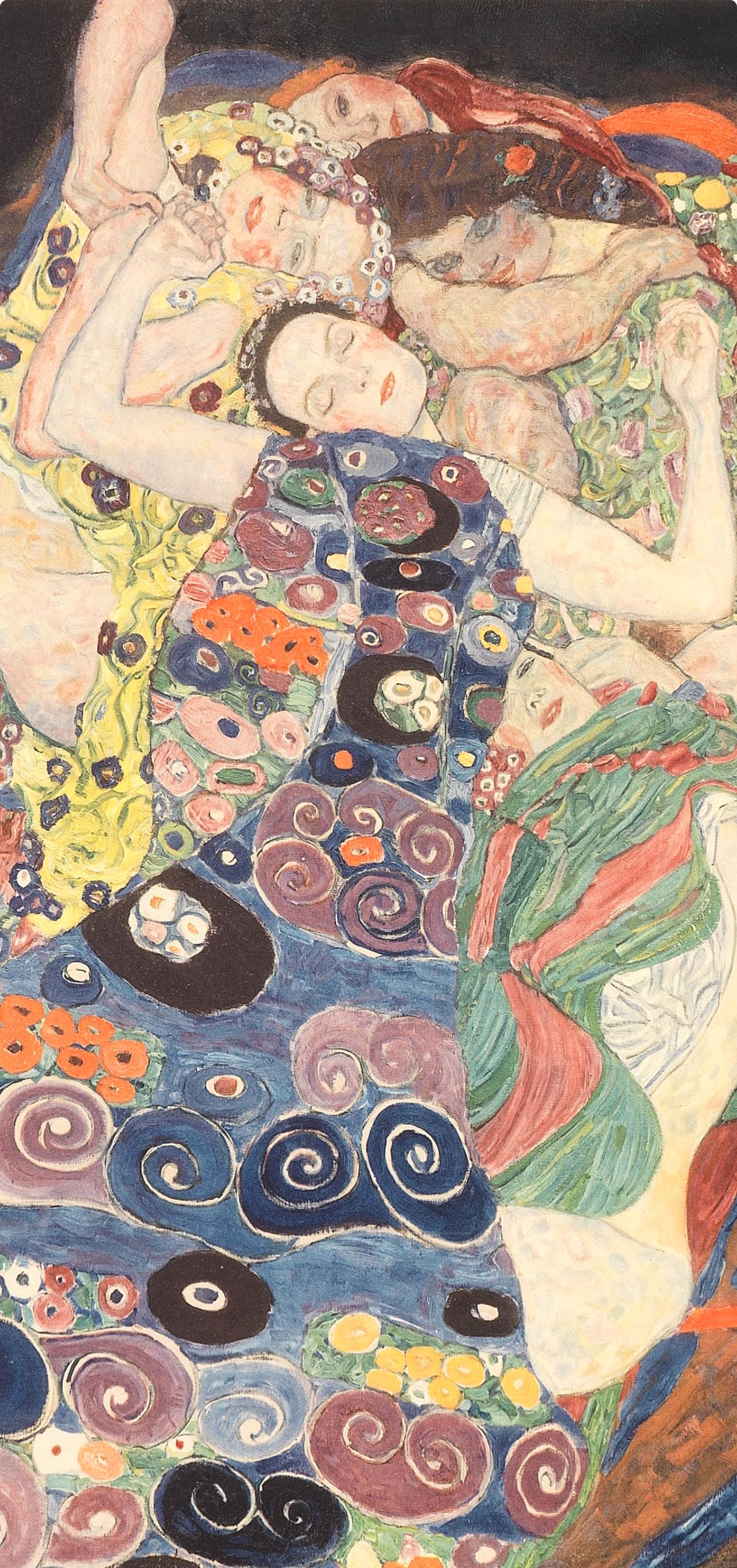Gustav Klimt, The Maiden, from The Work of Gustav Klimt, 1918 (after) For Sale 1