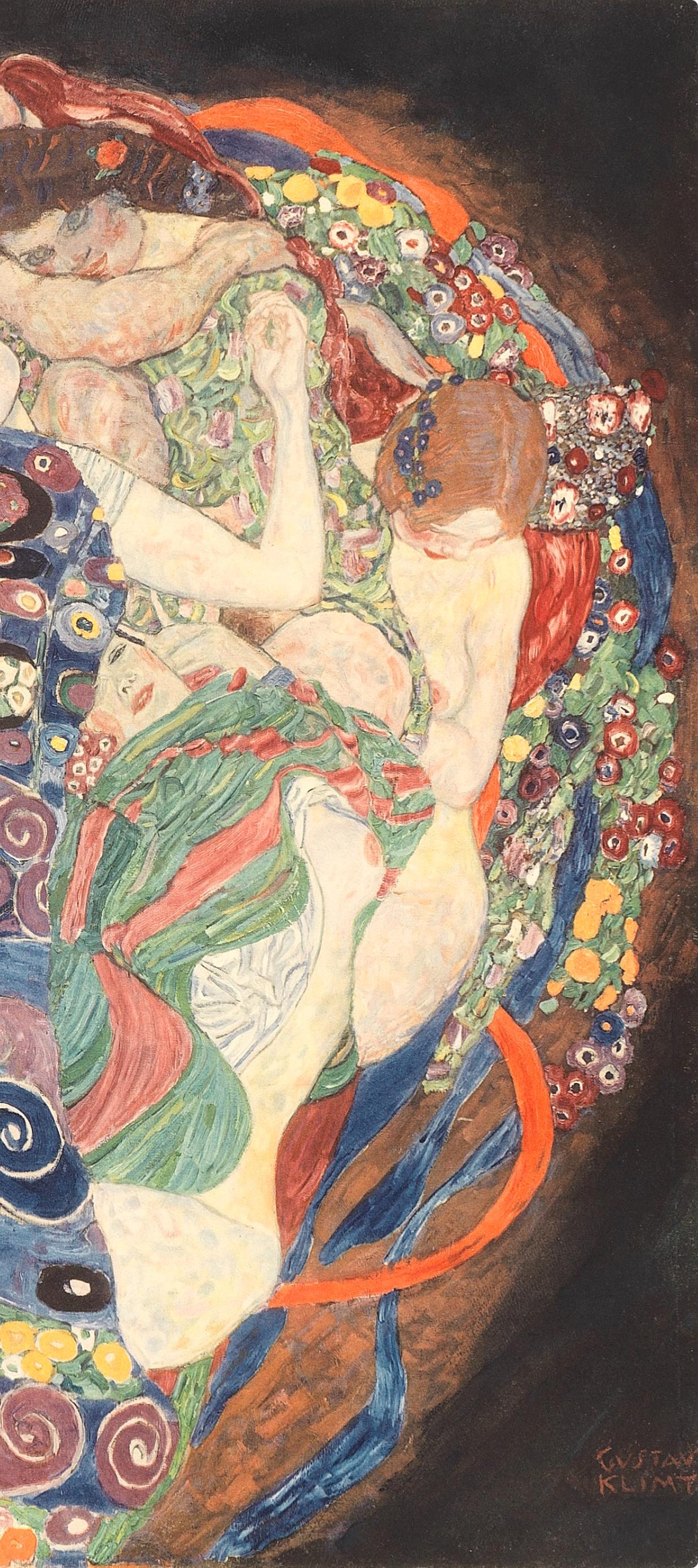 Gustav Klimt, The Maiden, from The Work of Gustav Klimt, 1918 (after) For Sale 2