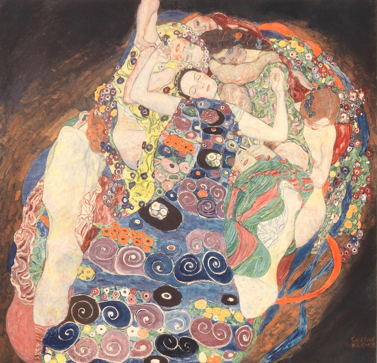 Gustav Klimt, The Maiden, from The Work of Gustav Klimt, 1918 (after)