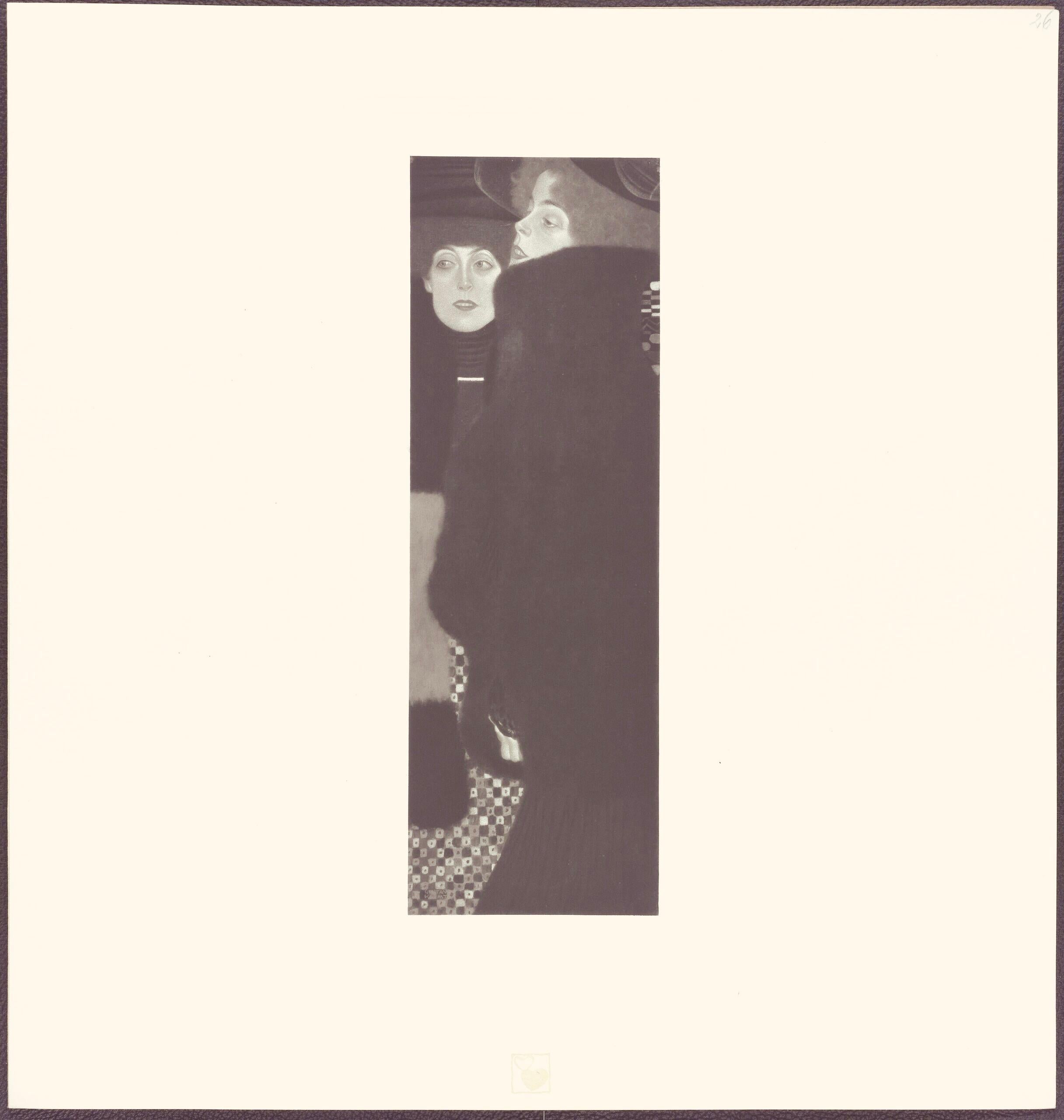 Gustav Klimt, The Sisters, from The Work of Gustav Klimt, 1918 (after) For Sale 3