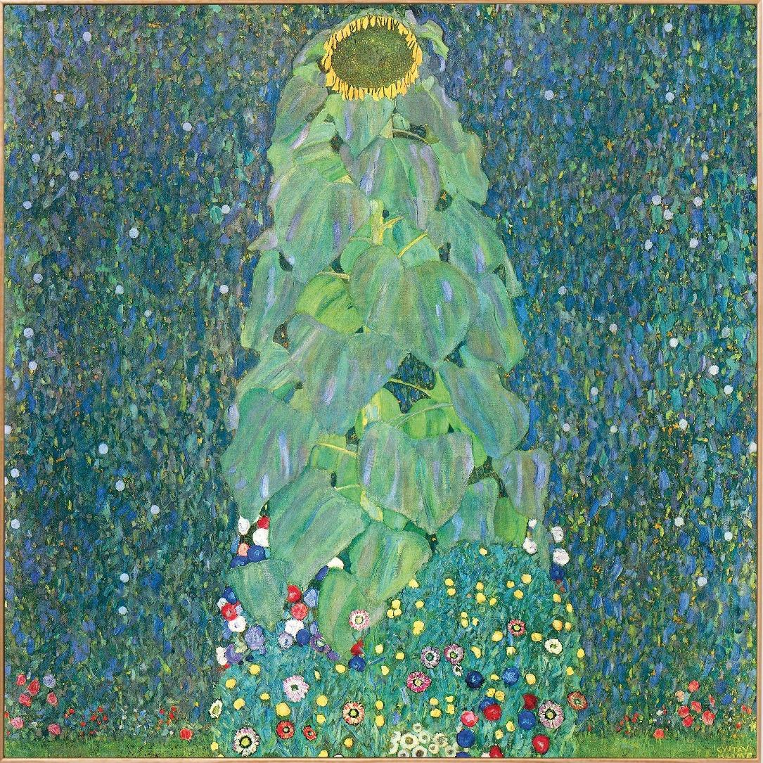 Gustav Klimt - Impression encadrée Le Tournesol