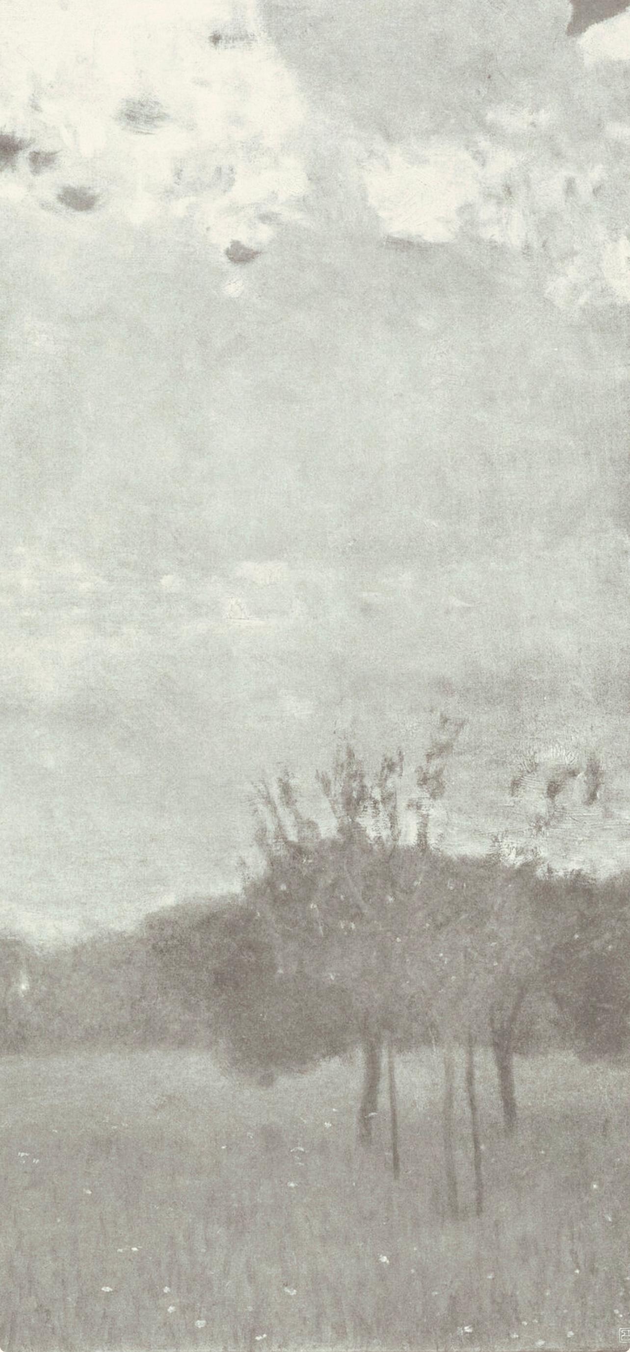 Gustav Klimt, The Tall Poplar, from The Work of Gustav Klimt, 1918 (after) For Sale 3