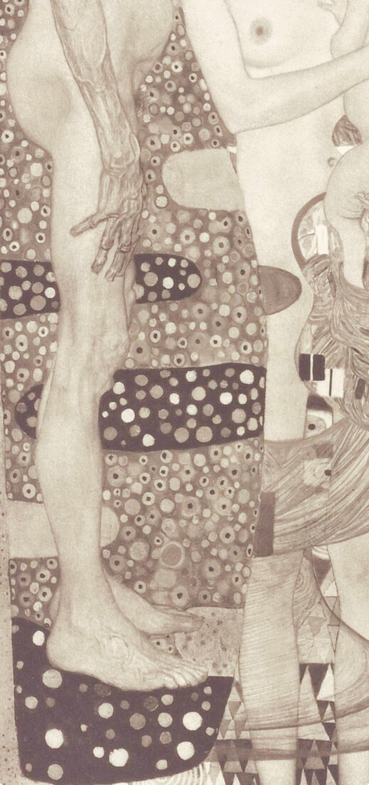 Gustav Klimt, The Three Ages, from The Work of Gustav Klimt, 1918 (after) For Sale 3