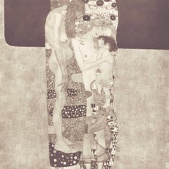 Gustav Klimt, Die drei Zeitalter, aus Das Werk von Gustav Klimt, 1918 (nach)