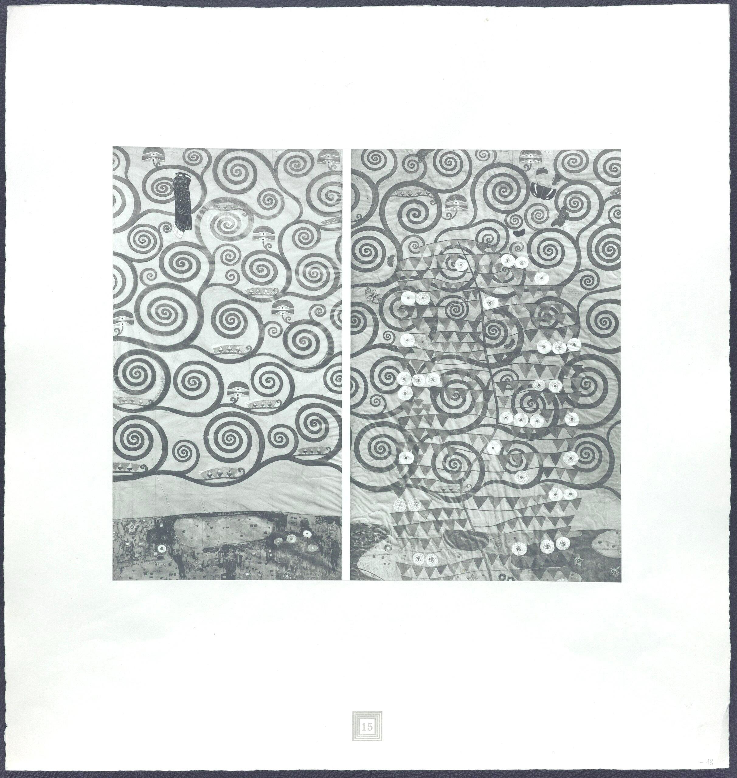 Gustav Klimt, The Tree of Life, Continuation, 1931 (after) For Sale 3