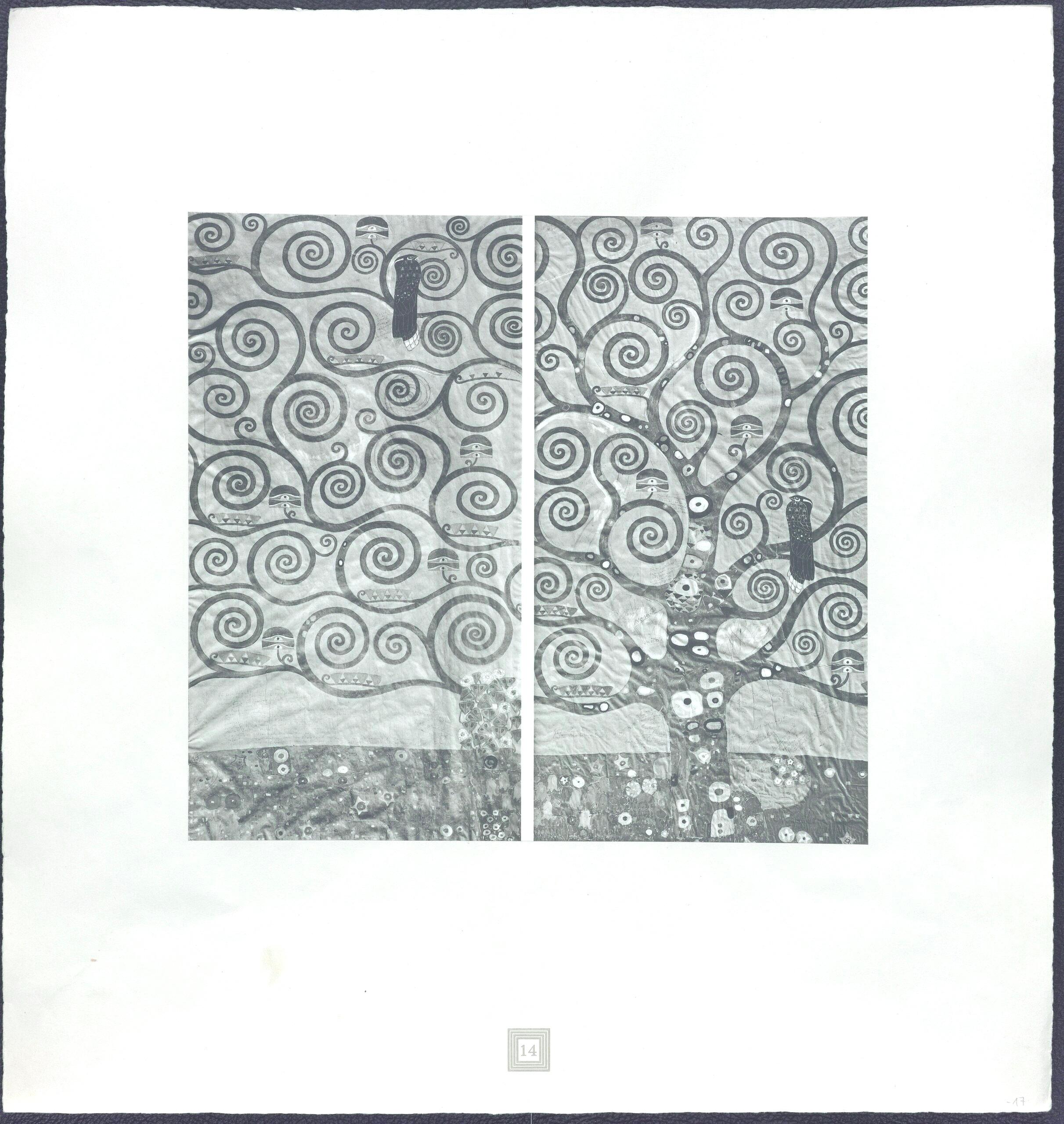 Gustav Klimt, The Tree of Life, Continuation, 1931 (after) For Sale 4
