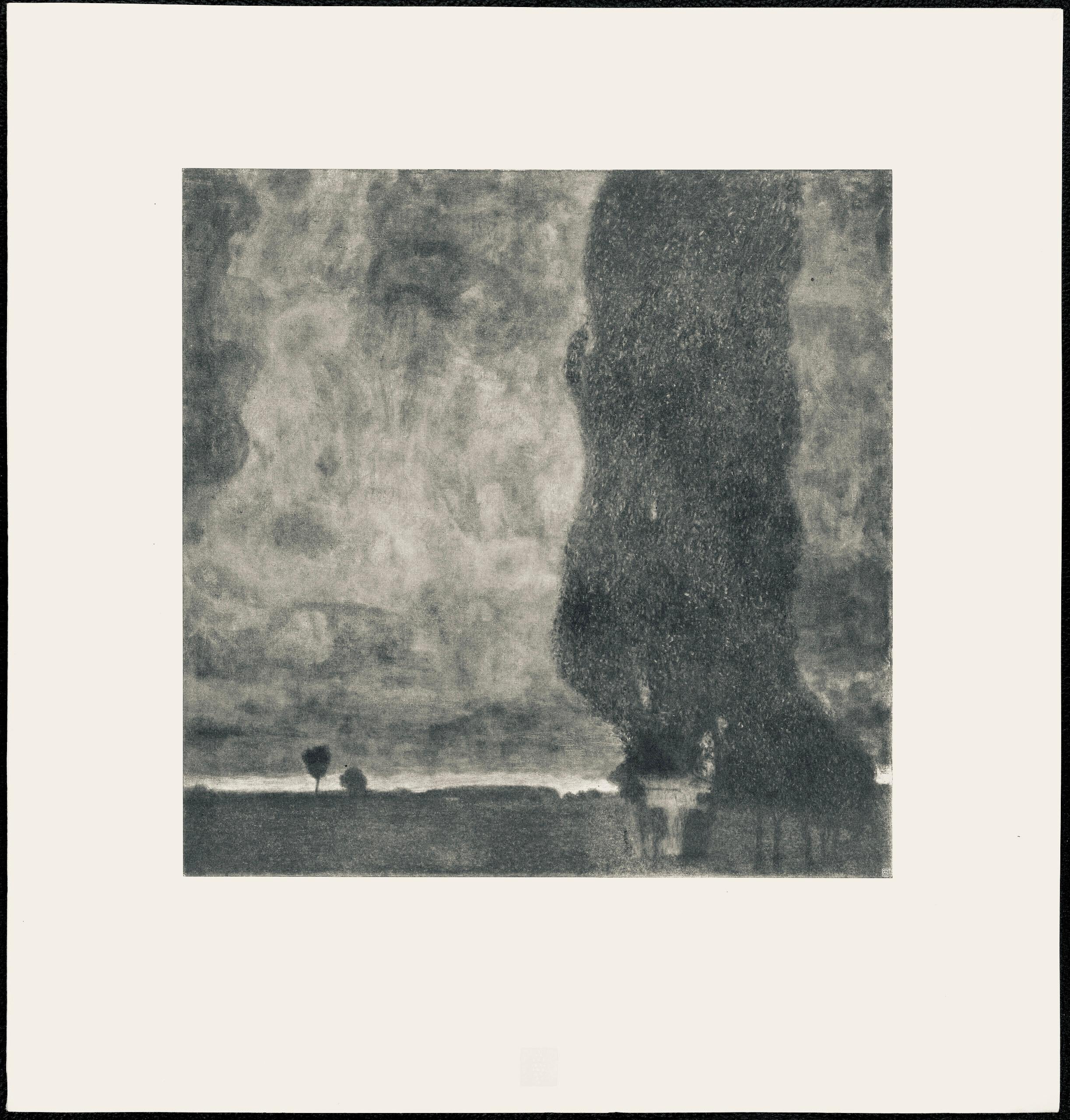 Gustav Klimt, Thunderstorm, from The Work of Gustav Klimt, 1918 (after) For Sale 4
