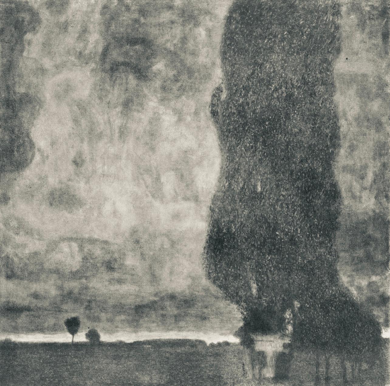Gustav Klimt, Thunderstorm, from The Work of Gustav Klimt, 1918 (after)
