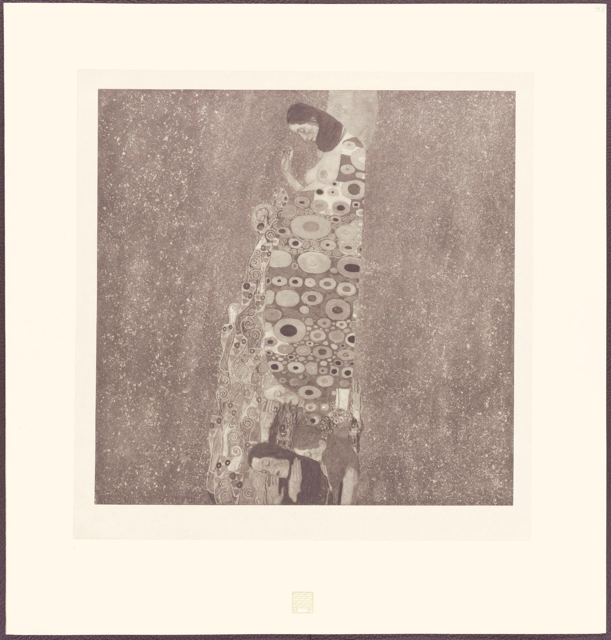 Gustav Klimt, Vision, from The Work of Gustav Klimt, 1918 (after) For Sale 4