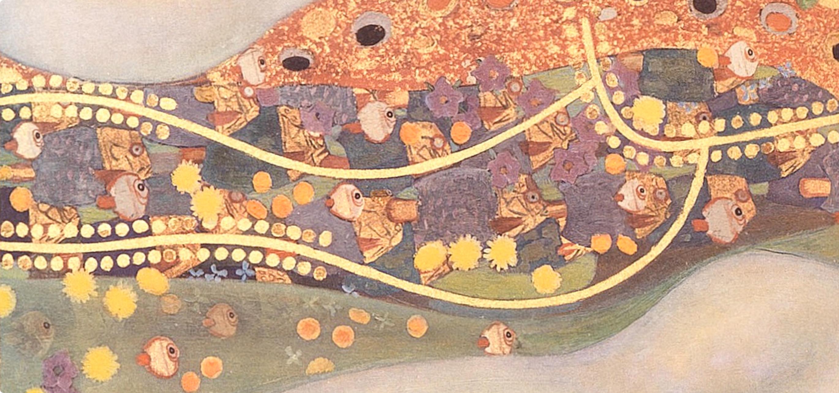 Gustav Klimt, Water Serpents, from The Work of Gustav Klimt, 1918 (after) 3
