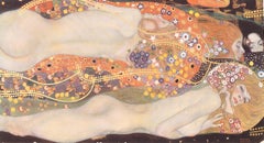 Gustav Klimt, Wasserschlangen, aus Das Werk von Gustav Klimt, 1918 (nach) Gustav Klimt
